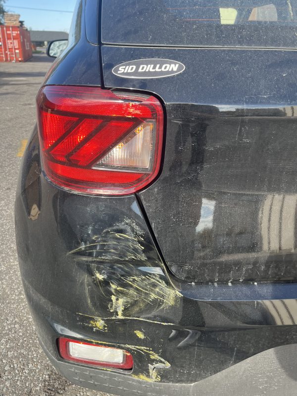 I was rear ended as well and can't afford to fix the brake light.