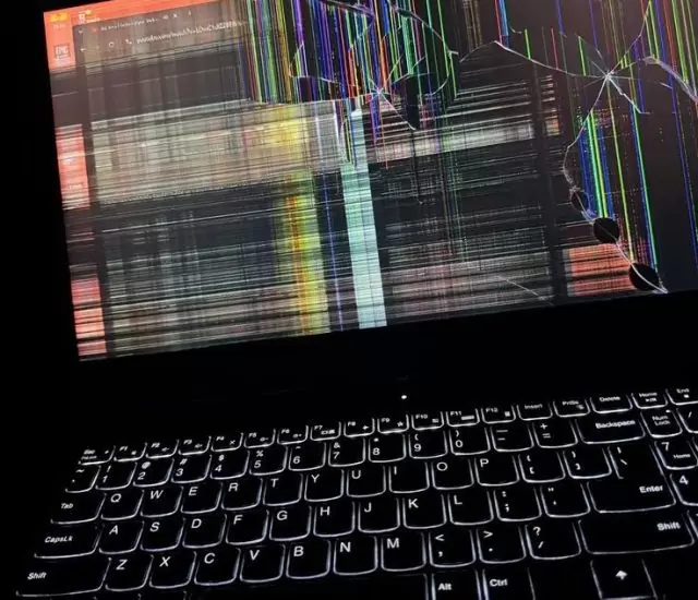 A laptop for working at the university